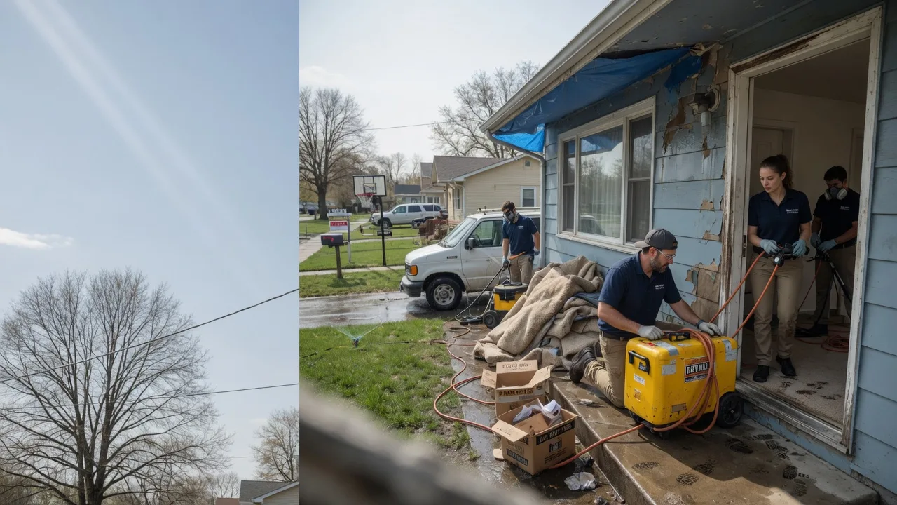 Basement Flood Cleanup in Era, TX near me